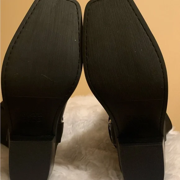 FRYE & CO. Ladies black Lorrie Harness Western boot size 9 NIB NWT - Picture 4 of 10
